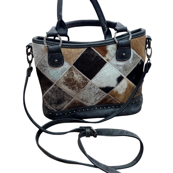 Trinity Ranch Cowhide Purse - Picture 1 of 5